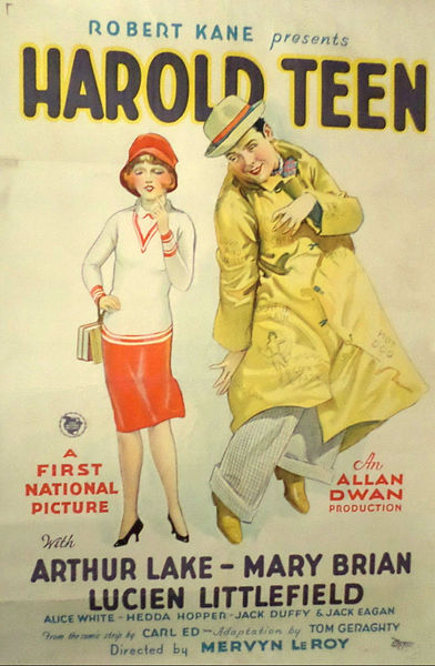Harold Teen 1928 movie poster